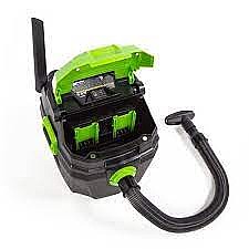 שואב אבק נטען יבש/רטוב לרכב greenworks