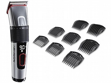 מכונת תספורת נטענת עם להבי נירוסטה חזקים BABYLISS