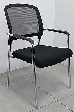 כסא אורח משרדי גב רשת נערם דגם טל