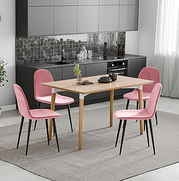 כסא פינת אוכל מרופד דגם טורינו