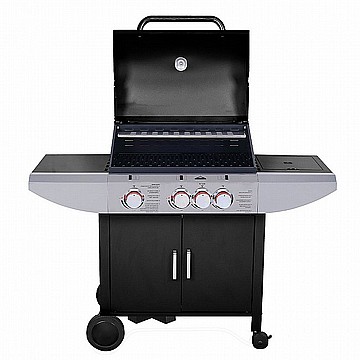 גריל גז 3 מבערים + כירת צד SMARTGRILL KYQ-K23ST