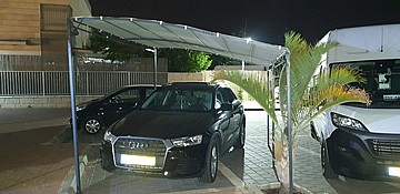 גזיבו חנייה לרכב או לגינה 3X4 מטר