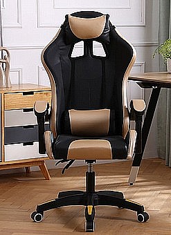 שולחן גיימינג עם כסא גיימר הכולל מסאג' ורטט