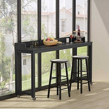 שולחן על גלגלים רוחב 40 ס