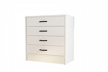 שידה לאחסון בעלת 4 מגירות ברוחב 86 ס