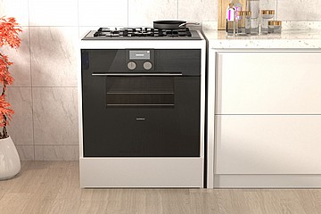 ארון שירות לתנור בנוי וכיריים גז/אינדוקציה