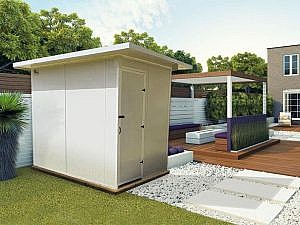 מחסן פאנל מבודד מבנה פאנל מבודד 2.00X2.00 מ'