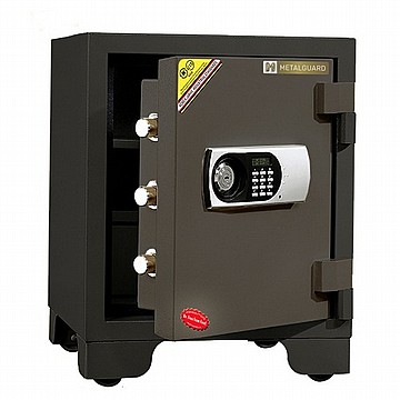 כספת נעילה חשמלית עם אזעקה LB580 חסינת אש