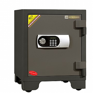 כספת נעילה חשמלית עם אזעקה LB580 חסינת אש