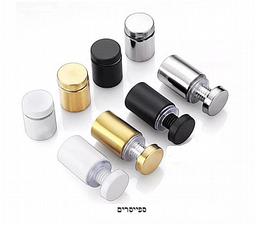 שעון קיר זכוכית רקע צבע בטון מעוצב ספרות רומיות