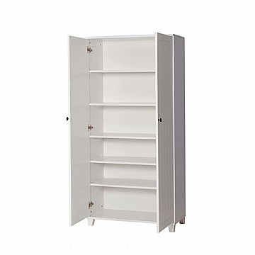 ארון רב שימושי עם 2 דלתות צבע לבן