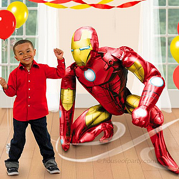 בלון ענק מהלך לארועים איירון מן iron man