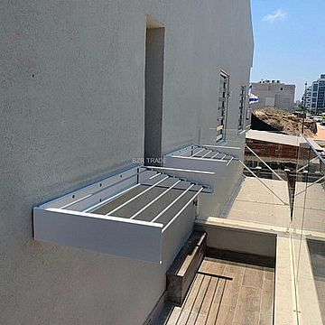 מתלה כביסה בגדים מתקפל 100 ס
