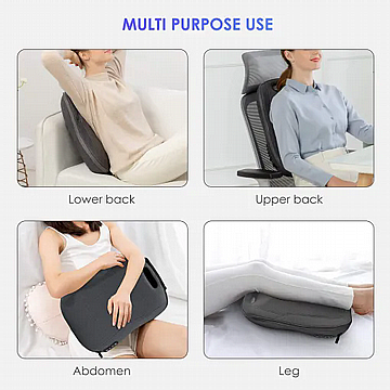 משענת עיסוי לגב נטענת לטיפול בכאבי גב Medics Care