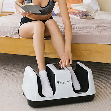 מכשיר עיסוי לרגליים חימום InfraRed וכריות אוויר