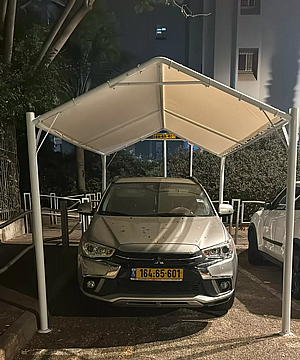 סככה חניה לרכב 2.4X4.5 מ’