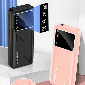 מטען נייד חזק עם פנס POWERBANK