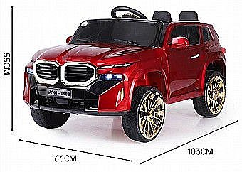 ג'יפ ממונע מפואר 12v לילדים צבע ורוד