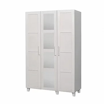 ארון בגדים מעוצב 3 דלתות עם מראה