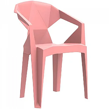 כסא פלסטיק מעוצב בצבעים שונים