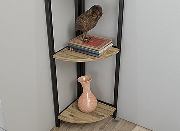 כוננית פינתית גובה 160 ס