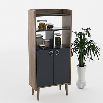 ארון שרות צר לאמבטיה רוחב 60 ס