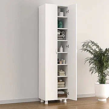 ארון שירות לאמבטיה 2 דלתות רוחב 50 ס