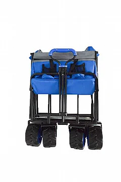 עגלת קמפינג 4 גלגלים פרימיום איכותית מתקפלת