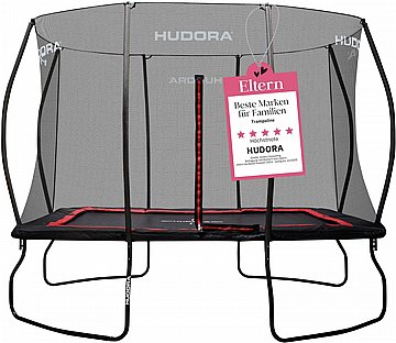 טרמפולינה מקצועית מלבנית HUDORA 305X215 גרמניה
