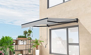 סוכך זרועות חצי קסטה ידני ליסבון 2.5X3.0 מ'