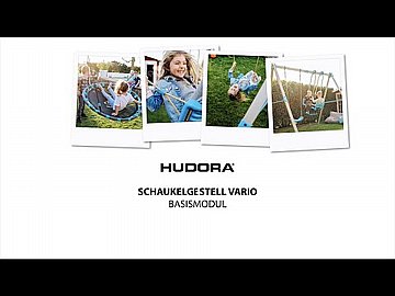 מתקן נדנדה לילדים VARIO SWING זוגי HUDORA גרמניה