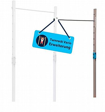 בר התעמלות כפול מתקן מתח כפול לחצר HUDORA