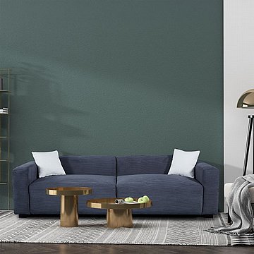 ספה רביצה 6 מושבים מבד רחיץ אורך 2.60 מ'