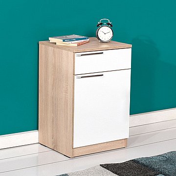 שידה עם דלת ומגירה רוחב 40 סמ'
