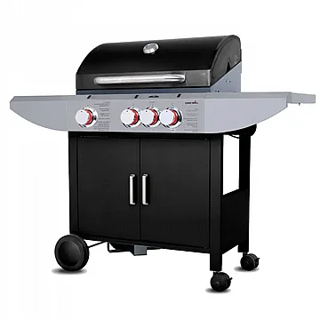 גריל גז 3 מבערים Char Grill + כירת צד KYQ-K23ST
