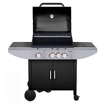 גריל גז 3 מבערים Char Grill + כירת צד KYQ-K23ST