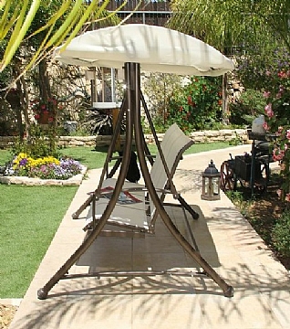 נדנדת גן מתכת דגם VENICE SWING