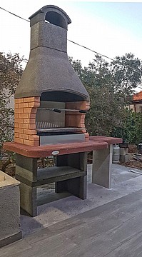גריל אבן מנגל אבן טוסקנה