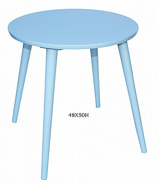שולחן עגול רגליים עגולות 331
