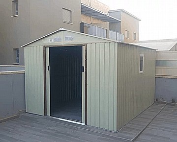 מחסן גינה דגם ID-1111 מתכת 340X320 ס