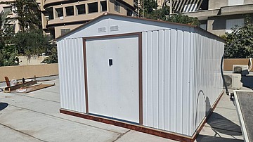 מחסן גינה דגם ID-1115 מתכת 340X446 ס