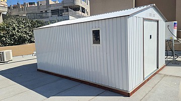 מחסן גינה דגם ID-1115 מתכת 340X446 ס