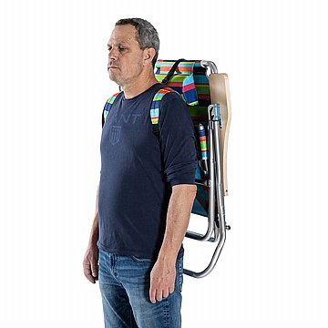 כסא ים 3 מצבים כולל צידנית ותא אחסון