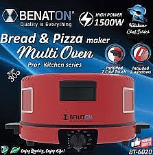 טאבון חשמלי פיתות,פיצות,לחמים מבית BENATON דגם BT-3020