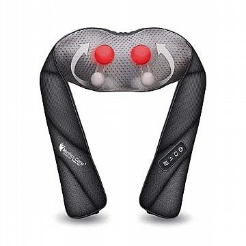 רצועה עיסוי שיאצו ולישה עמוקה 3D אלחוטית