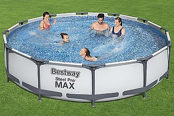 בריכה עגולה BESTWAY דגם 56416 כולל משאבה