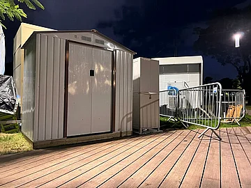 מחסן גינה מתכת ID74 2.13X1.27
