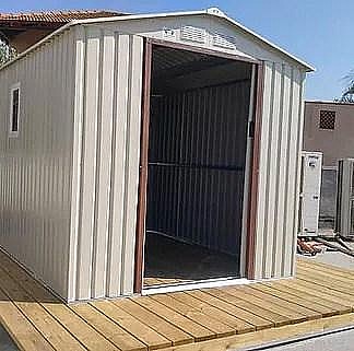 מחסן גינה מתכת 2.13X2.55 דגם ID-79