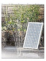 משאבת מים סולרית לבריכה, מפל ומזרקה דגם UBBINK SOLARMAX1000 יובינק