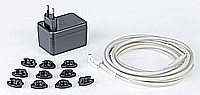 גוף חימום רצפתי לאקווריום דגי נוי צמחית מים 20W דגם HeatUpBasis20 אואזה OASE